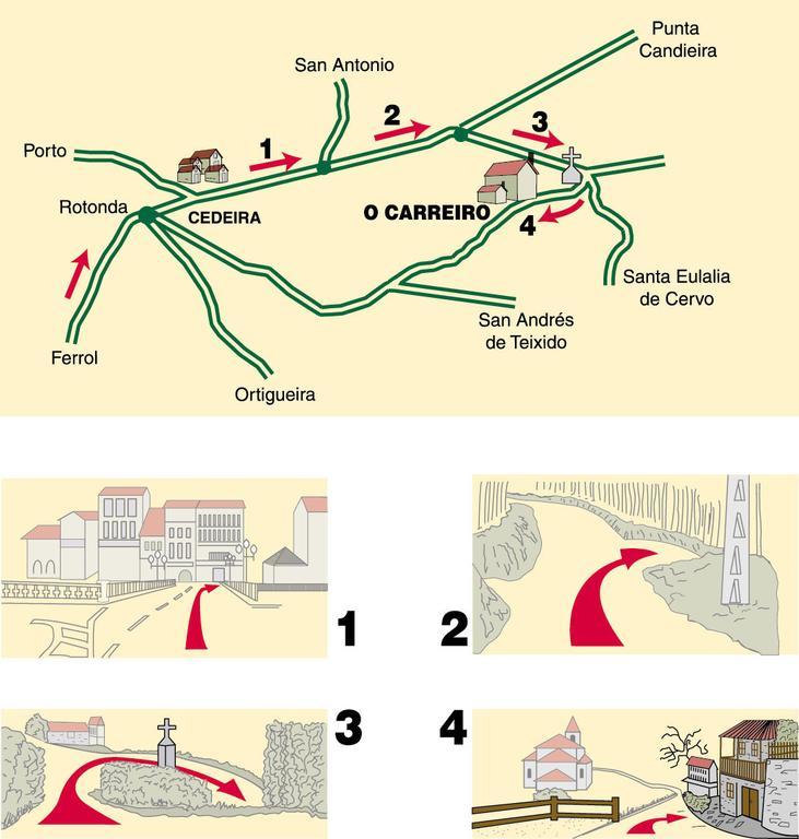 Casa Rural O Carreiro Cedeira Εξωτερικό φωτογραφία